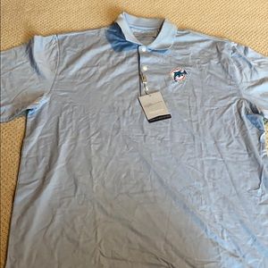 SOLD NWT MIAMI DOLPHINS GREG NORMAN POLO